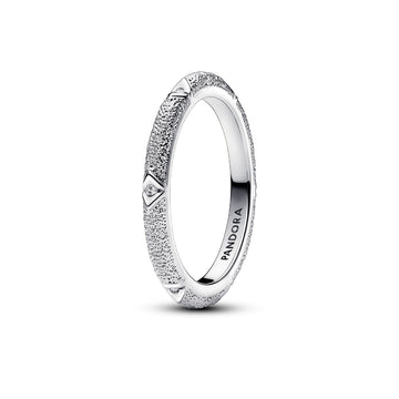 Anello Pandora con placcatura in argento e zirconi da donna P.193322C01-50