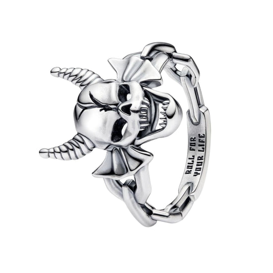 Anello della Pandora Stranger Things Hellfire Club con corna 10