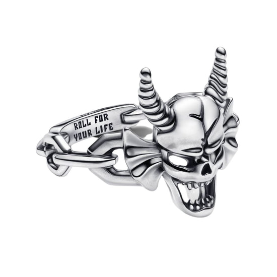 Anello della Pandora Stranger Things Hellfire Club con corna 10