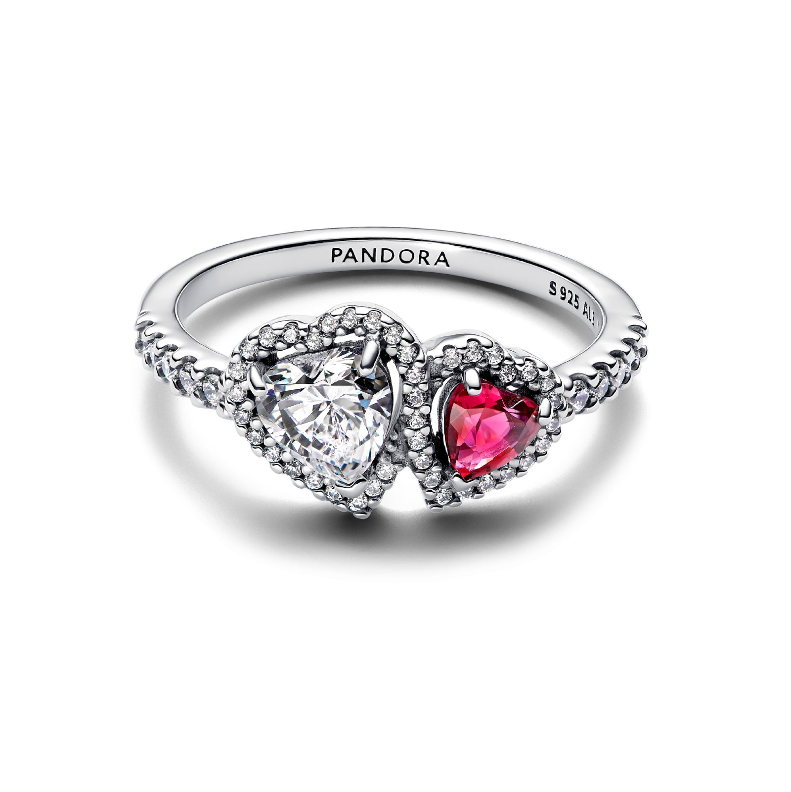 Filodellavita 7 fili in Argento 925 con cuore in Oro Rosa 9kt Filodellavita 7 fili in Argento 925 con cuore in Oro Rosa 9kt
