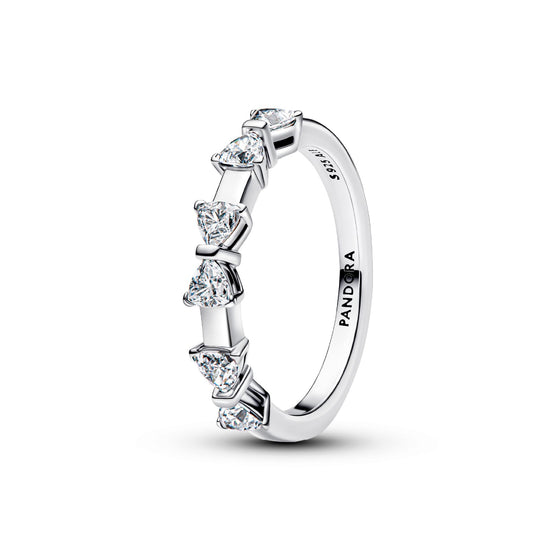 Anello Pandora Timeless Fiocchi Luminosi in argento 10