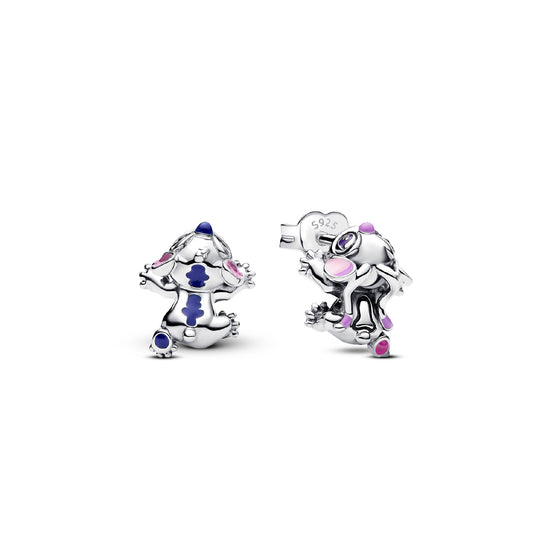 Orecchini Pandora in argento 925 con Stitch e Angel MISURA UNICA
