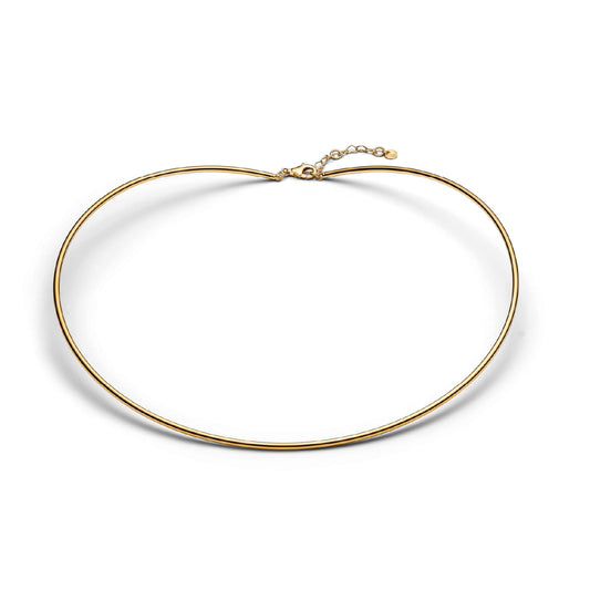 Collana chocker rigida Pandora in lega metallica oro MISURA UNICA