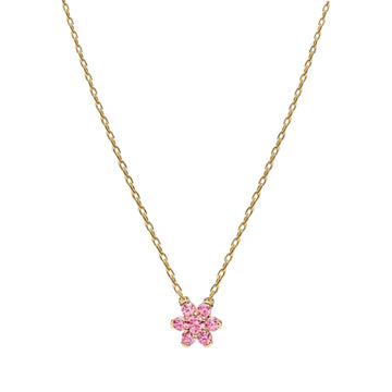 Collana catena Pandora Fiore Luminoso in lega oro e zirconi MISURA UNICA