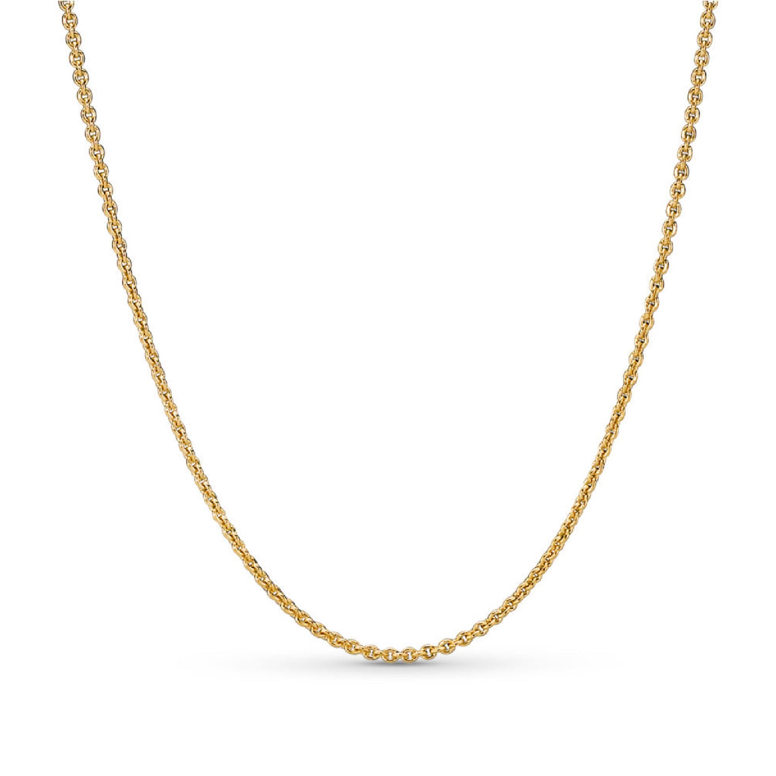 Collana a catena Pandora con placcatura in oro da donna P.368727C00-45