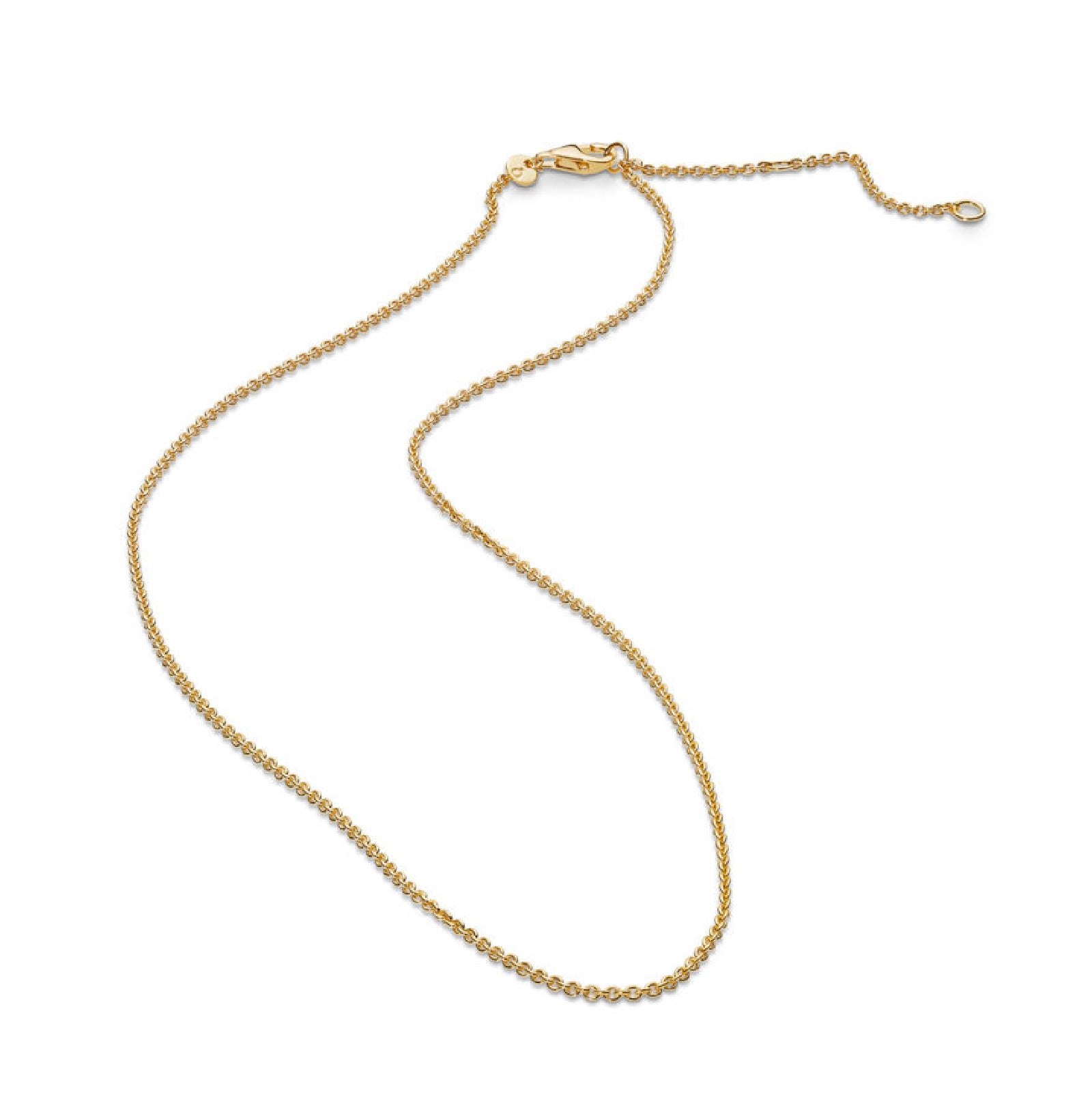 Collana a catena Pandora con placcatura in oro da donna P.368727C00-45