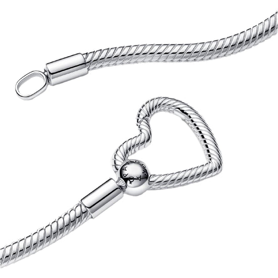 Collana a maglie con pendente Pandora in argento 925 da donna P.393377C00-45