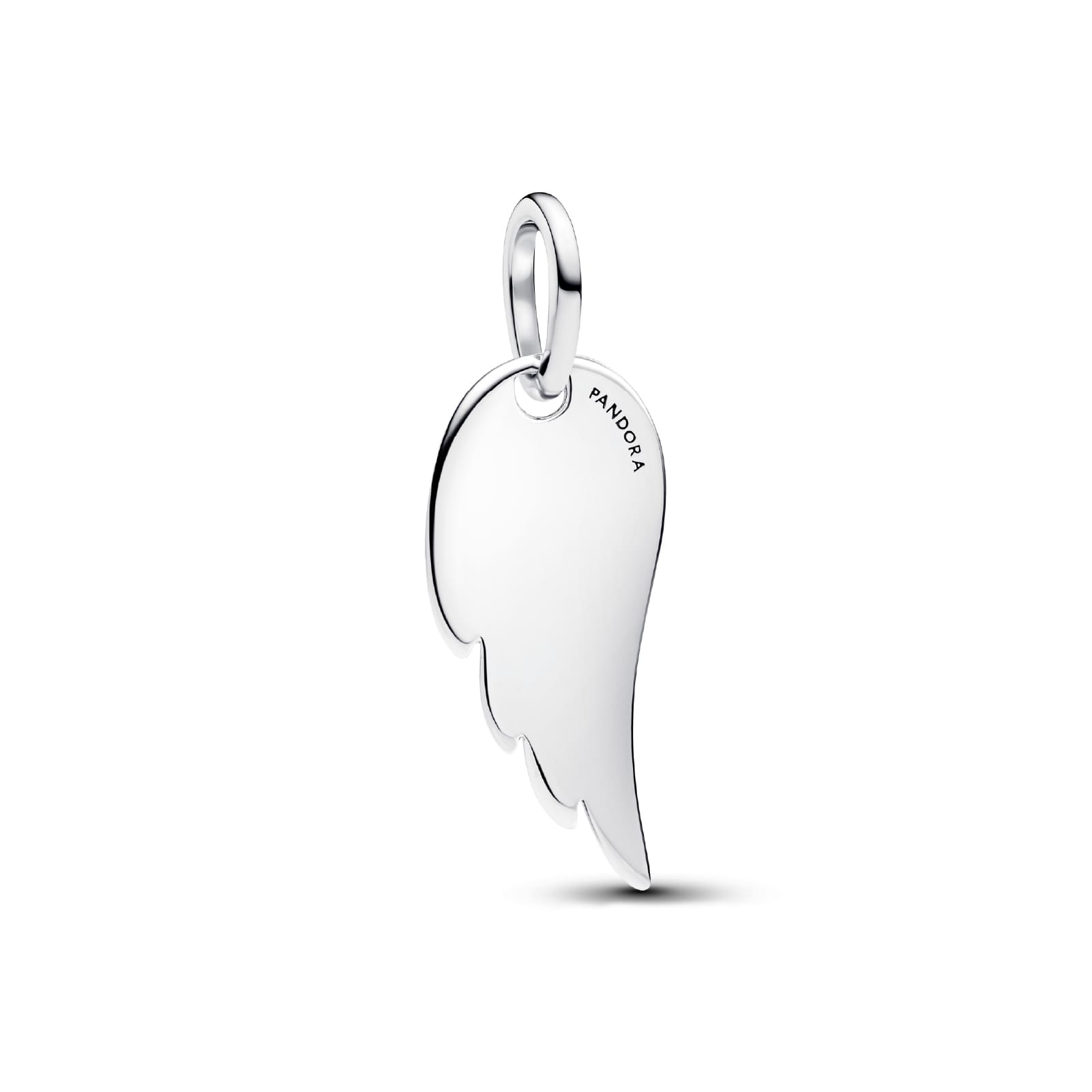 Charm pendente Pandora in argento ali d’angelo da incidere MISURA UNICA