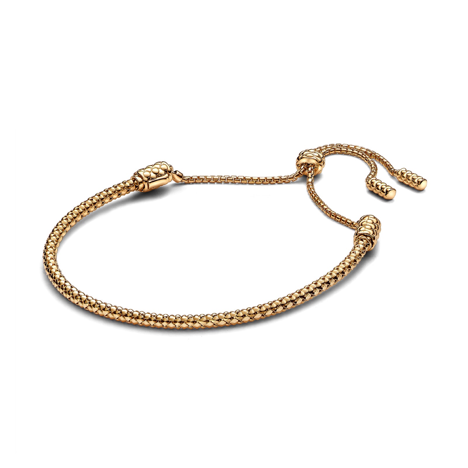 Bracciale catena Pandora con placcatura oro 14kt da donna P.563090C00-2