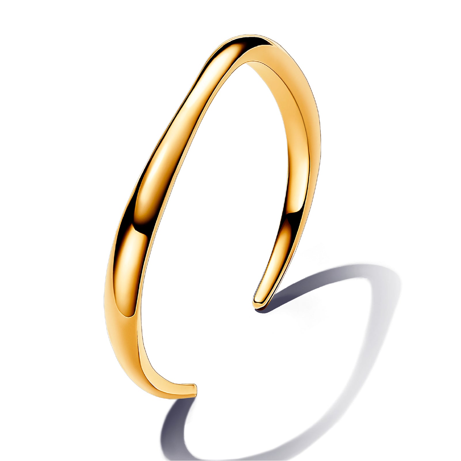 Bracciale rigido aperto Pandora placcato oro da donna P.563310C00-3