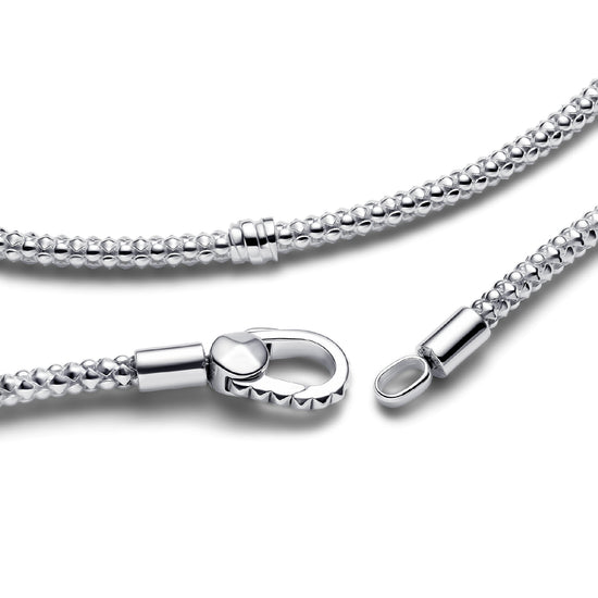 Bracciale Pandora in argento con chiusura a moschettone 16 cm