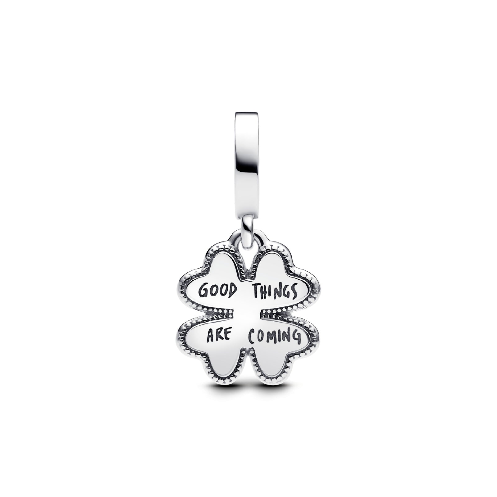 Pendente Quadrifoglio in Argento 800 – Gioiello Artigianale Pendente Quadrifoglio in Argento 800 – Gioiello Artigianale