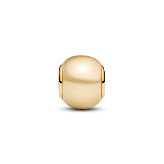 Charm donna Pandora in argento dorato con perla artificiale MISURA UNICA