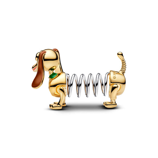 Charm Pandora Disney Toy Story Slinky in argento e smalto MISURA UNICA