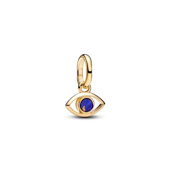 Charm pendente Pandora ME in lega metallica oro occhio MISURA UNICA