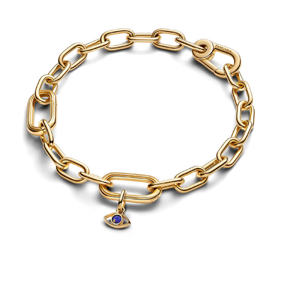 Charm pendente Pandora ME in lega metallica oro occhio MISURA UNICA