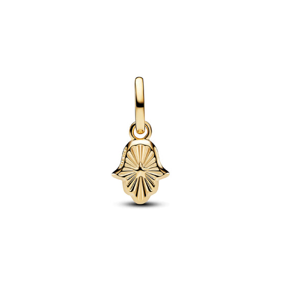 Charm pendente Pandora ME in lega metallica oro mano verde MISURA UNICA