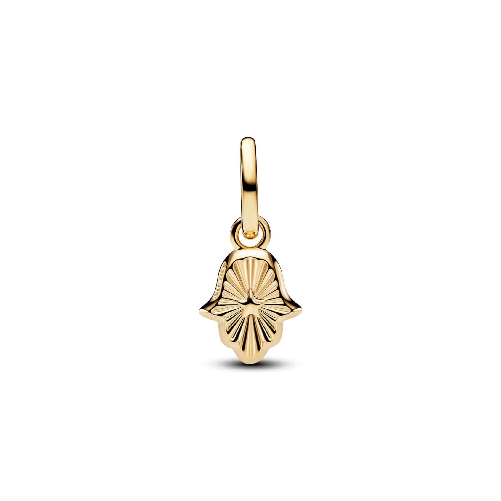 Charm pendente Pandora ME in lega metallica oro mano verde MISURA UNICA