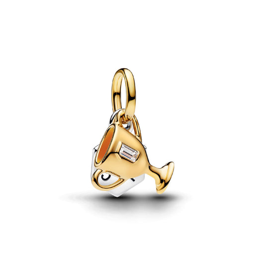 Charm pendente Pandora in argento dorato trofeo da incidere MISURA UNICA