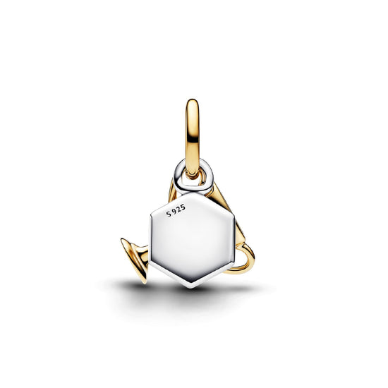 Charm pendente Pandora in argento dorato trofeo da incidere MISURA UNICA