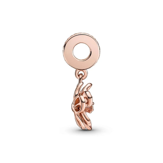Charm pendente Pandora Fiore di Ciliegio finitura oro rosa MISURA UNICA