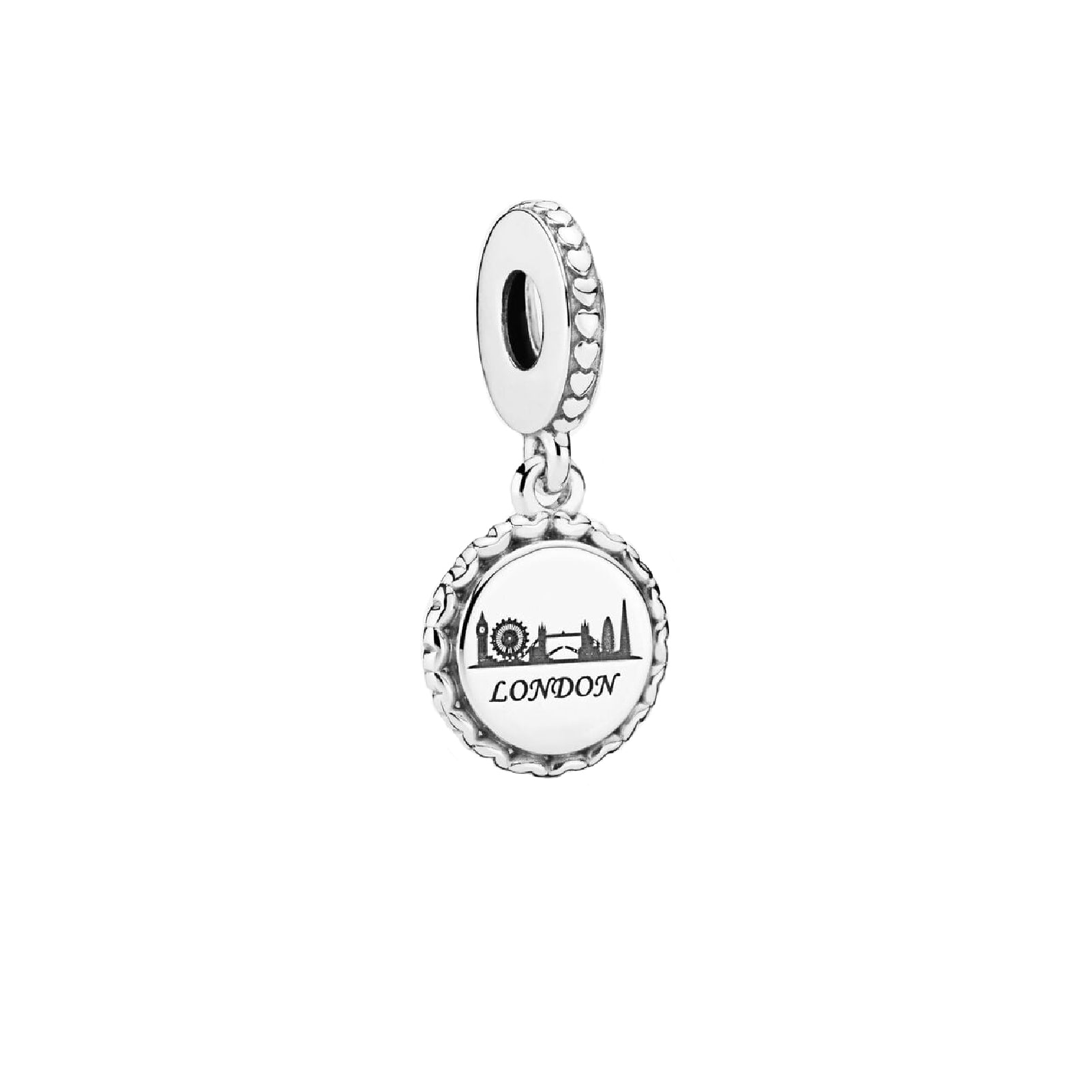 Charm con pendente Pandora in argento streling 925 da donna P.792018