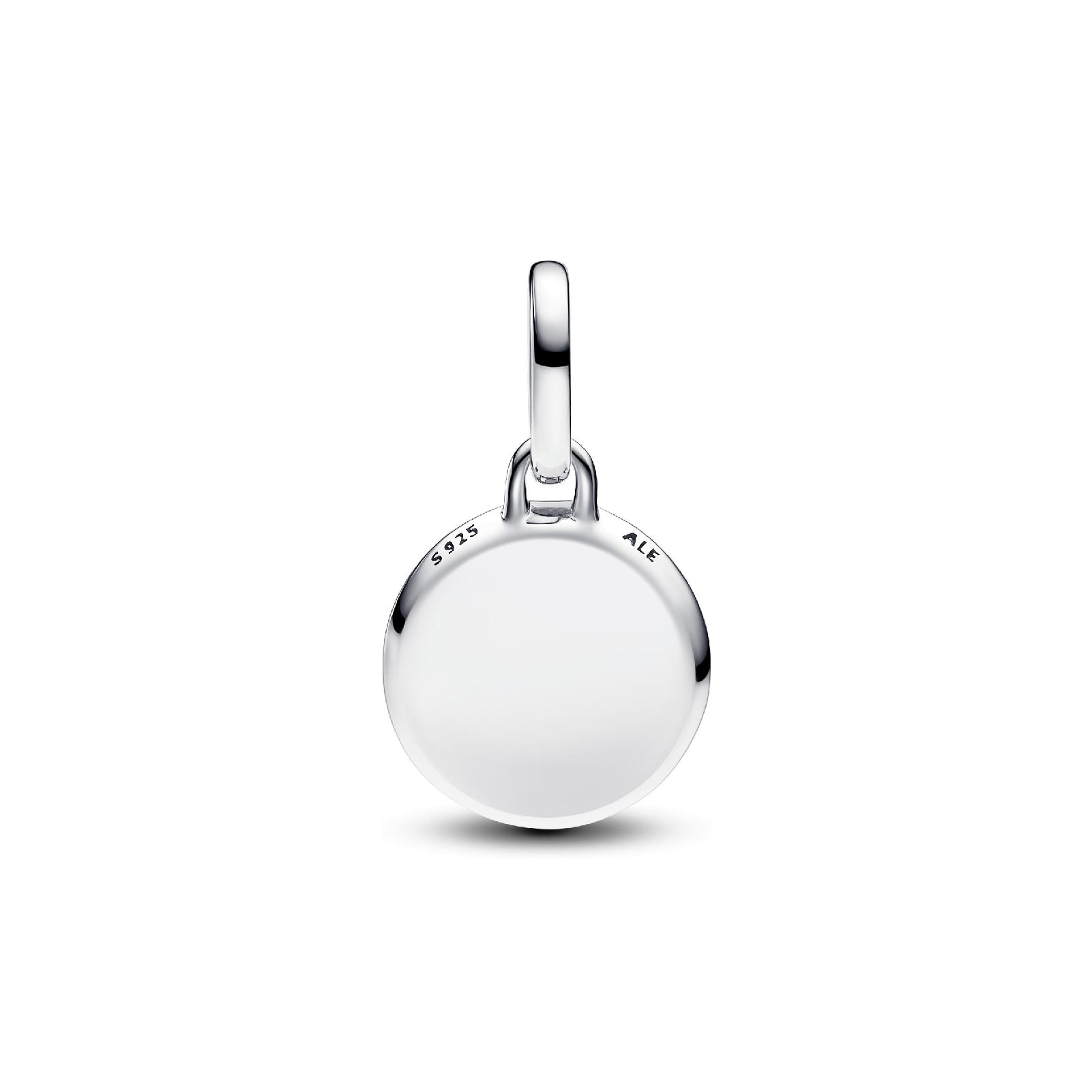 Charm medaglietta Pandora in Argento 925 e vetro murano rosso P.793389C01