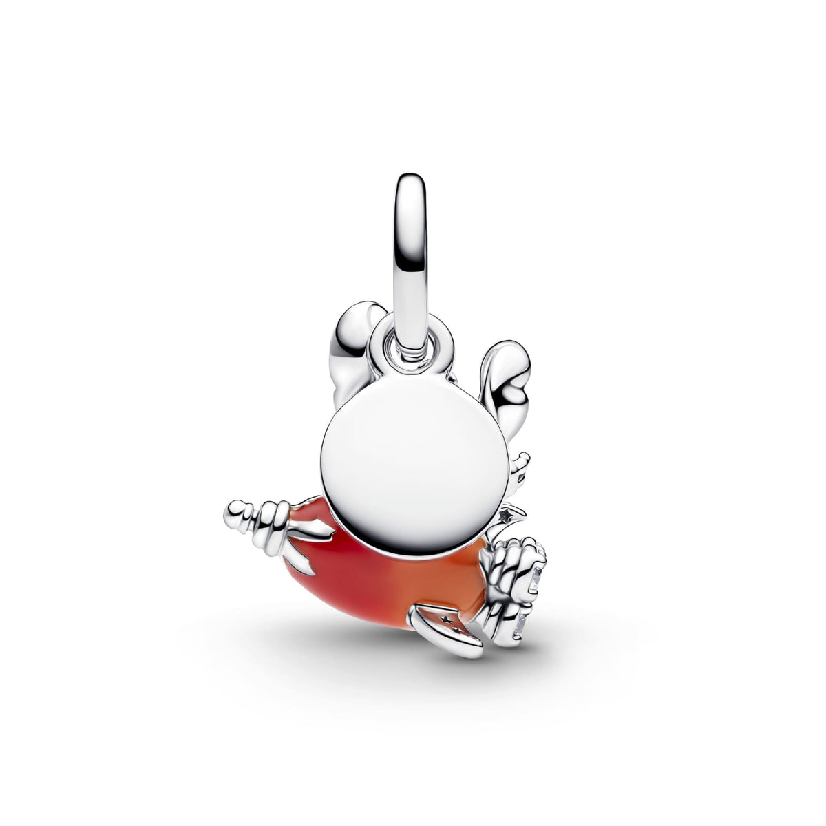 Charm Pandora Disney in argento Stitch con navicella spaziale MISURA UNICA