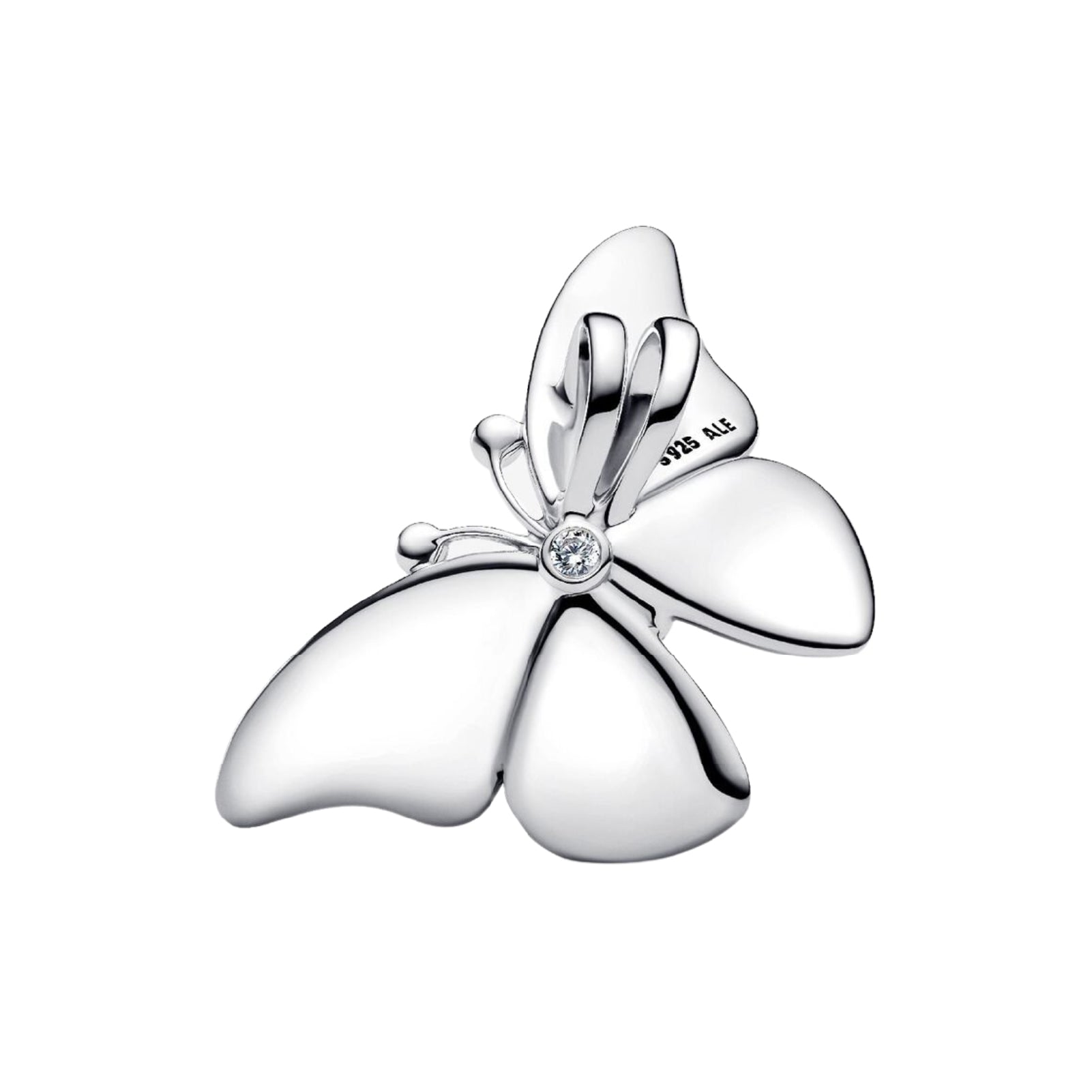Charm Pandora Moments farfalla smaltato azzurro e cristalli MISURA UNICA