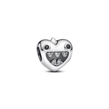 Charm Pandora a forma di cuore per mamme di bimbi dispettosi MISURA UNICA