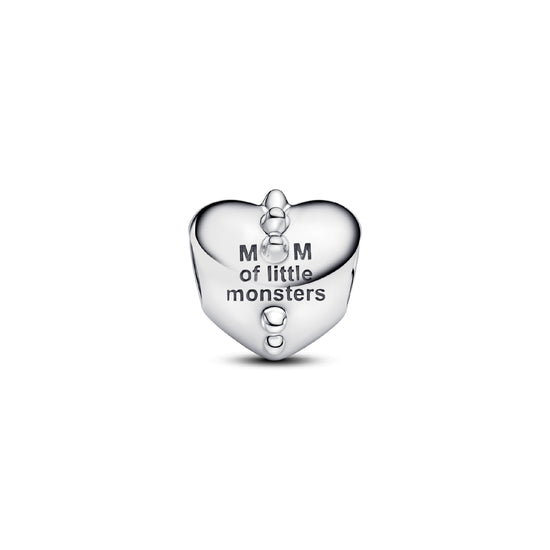 Charm Pandora a forma di cuore per mamme di bimbi dispettosi MISURA UNICA