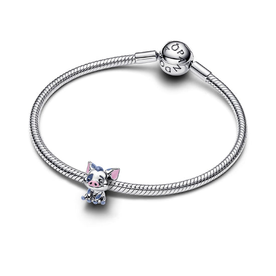 Charm Pandora Disney in argento Pua di Oceania smaltato MISURA UNICA
