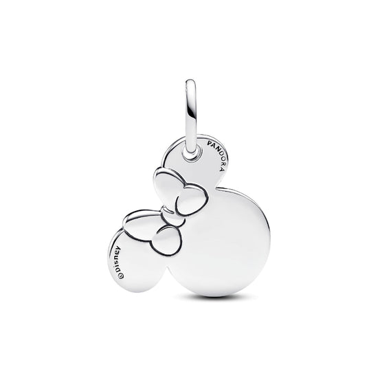 Charm Pandora Disney in argento Minnie Mouse da incidere MISURA UNICA