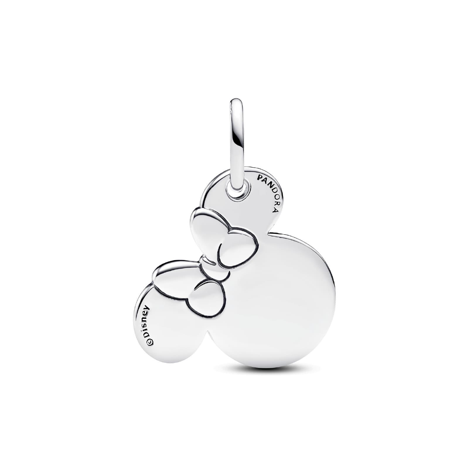 Charm Pandora Disney in argento Minnie Mouse da incidere MISURA UNICA