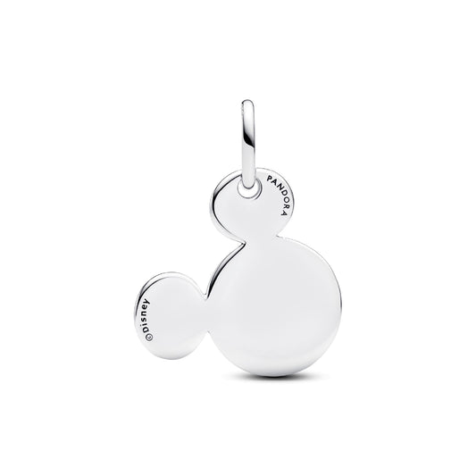 Charm Pandora Disney in argento Mickey Mouse da incidere MISURA UNICA
