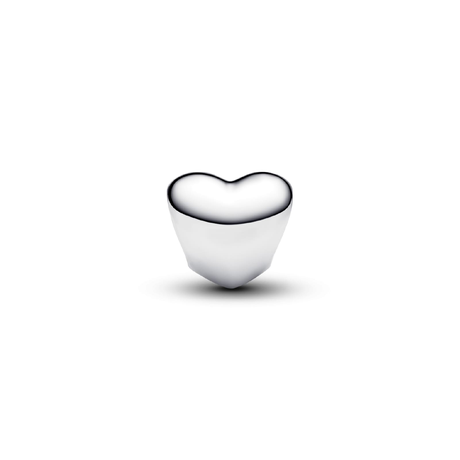 Mini charm cuore Pandora in Argento Sterling 925 da incidere MISURA UNICA