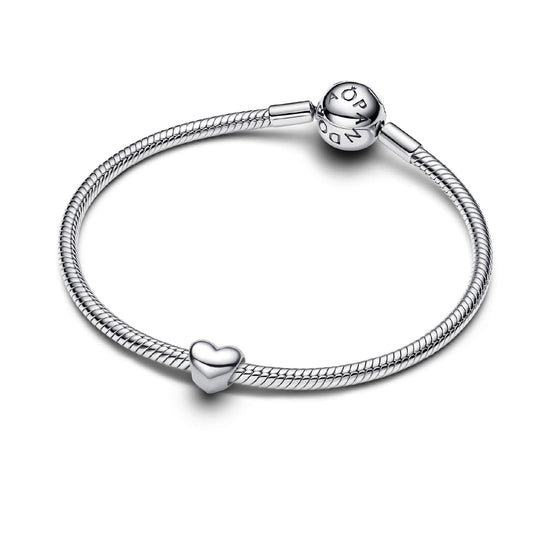 Mini charm cuore Pandora in Argento Sterling 925 da incidere MISURA UNICA
