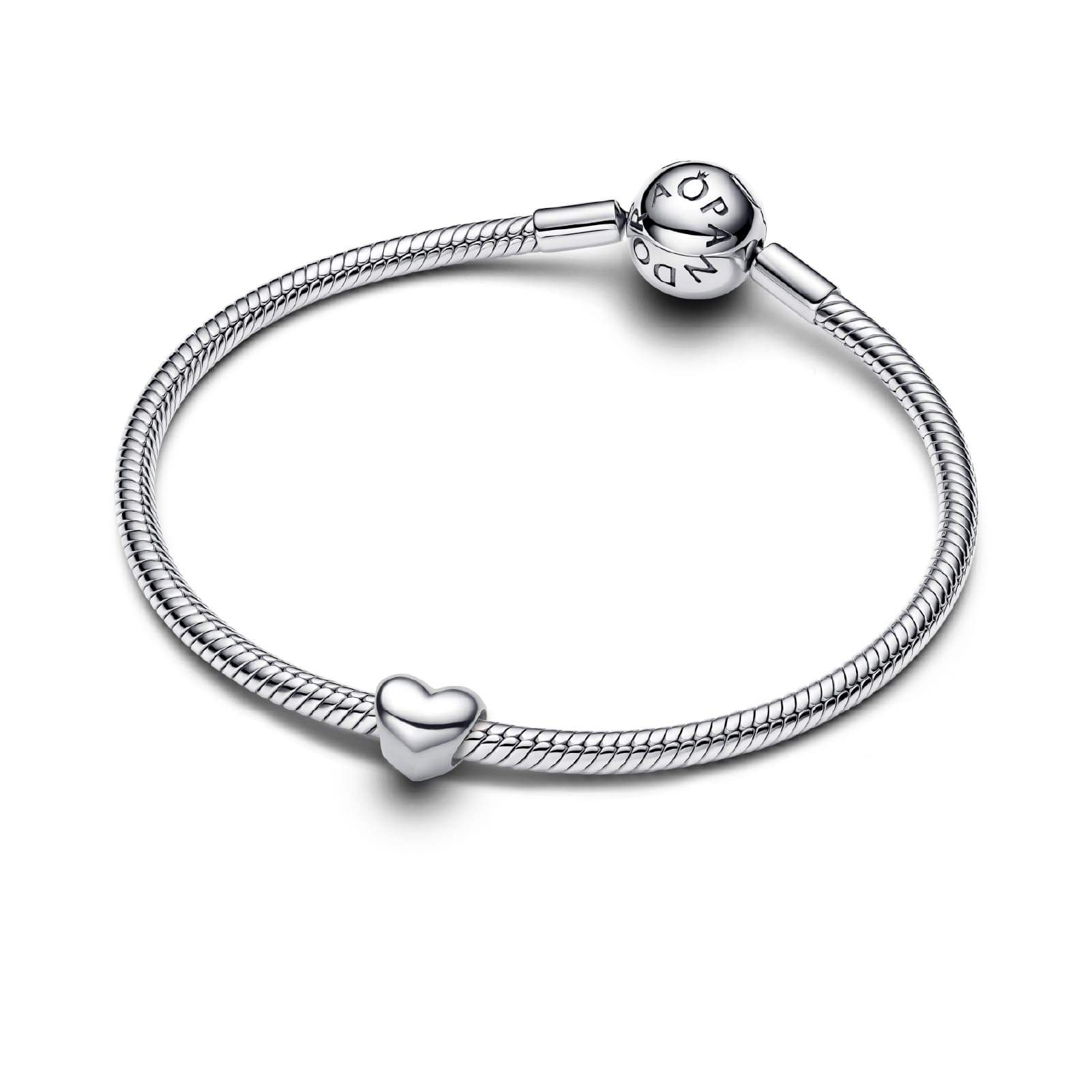 Mini charm cuore Pandora in Argento Sterling 925 da incidere MISURA UNICA