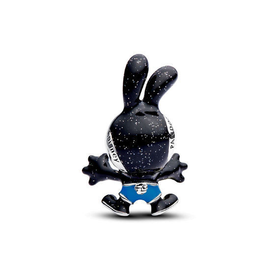 Charm da donna Pandora in argento 925 smaltato Disney Oswald MISURA UNICA
