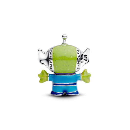 Charm donna Pandora in argento 925 alieno Disney Toy Story MISURA UNICA