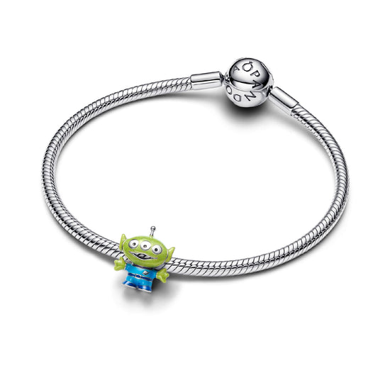 Charm donna Pandora in argento 925 alieno Disney Toy Story MISURA UNICA