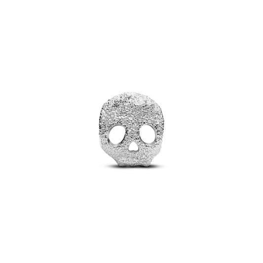 Mini Charm Pandora effetto diamantato teschio in argento 925 MISURA UNICA