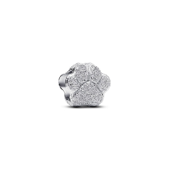 Mini Charm Pandora effetto diamantato zampina in argento 925 MISURA UNICA