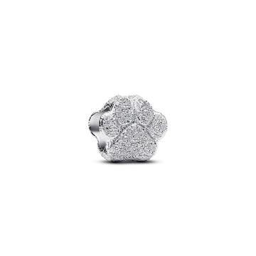 Mini Charm Pandora effetto diamantato zampina in argento 925 MISURA UNICA
