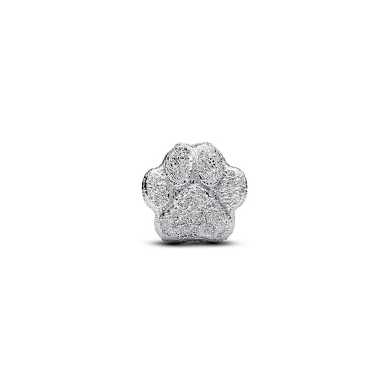 Mini Charm Pandora effetto diamantato zampina in argento 925 MISURA UNICA