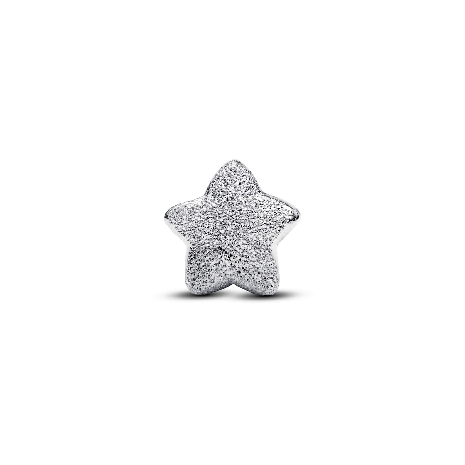 Mini Charm Pandora effetto diamantato stella in argento 925 MISURA UNICA