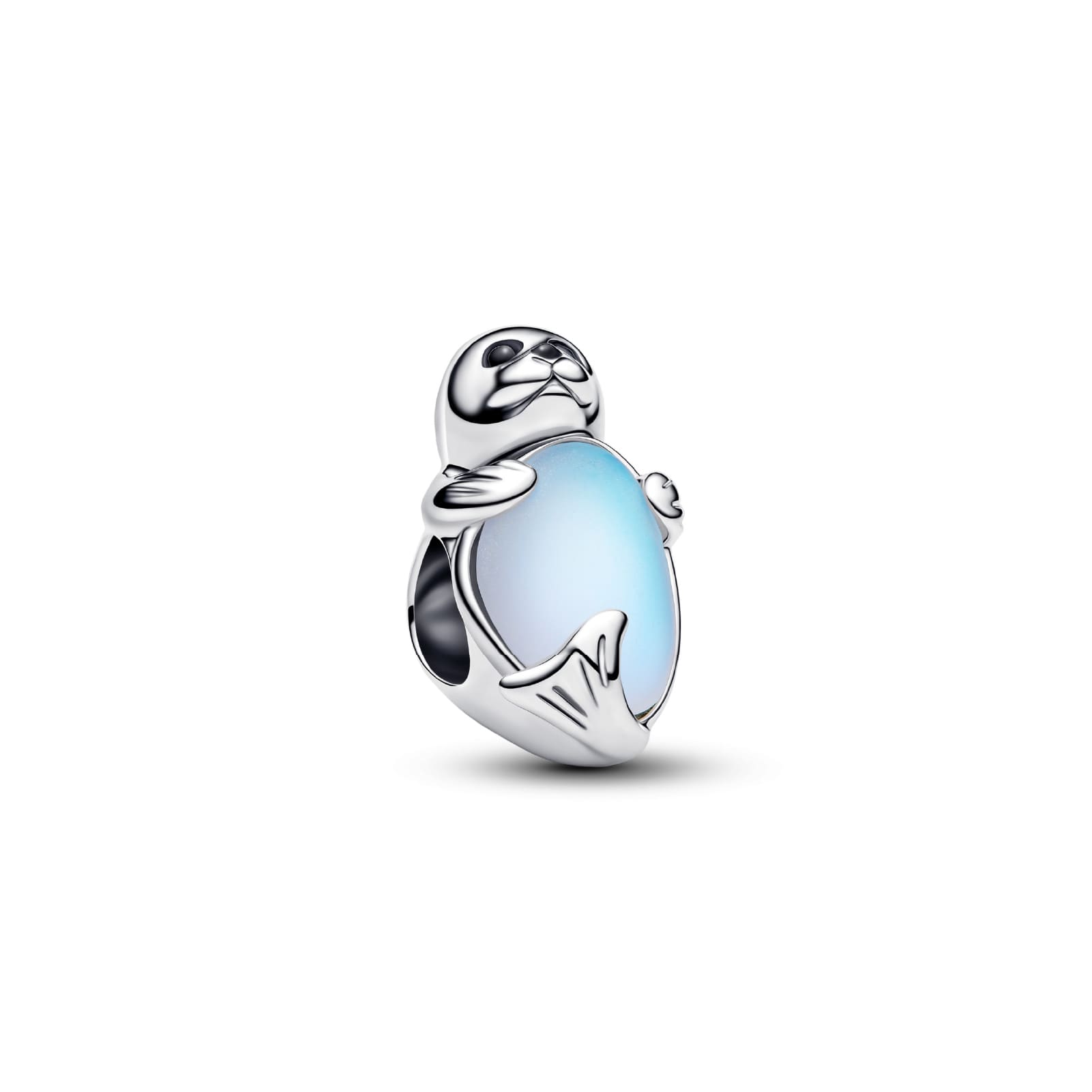 Charm Pandora cucciolo di foca in argento cristalli e vetro MISURA UNICA