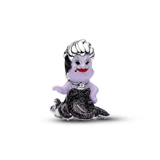 Charm Pandora Disney Villains in argento con Ursula da donna MISURA UNICA
