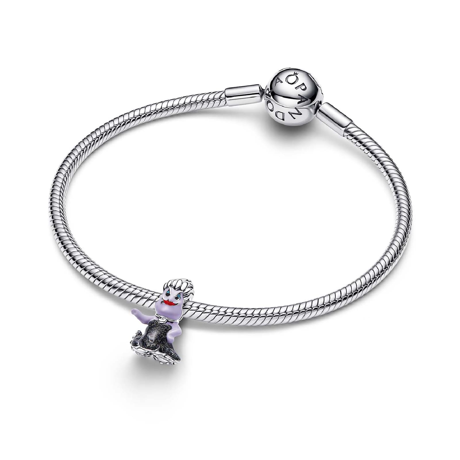 Charm Pandora Disney Villains in argento con Ursula da donna MISURA UNICA