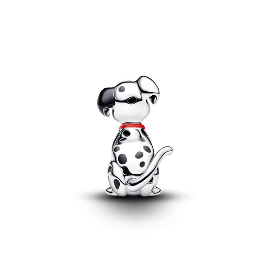 Charm Pandora Disney La Carica Dei 101 in argento con macchia MISURA UNICA